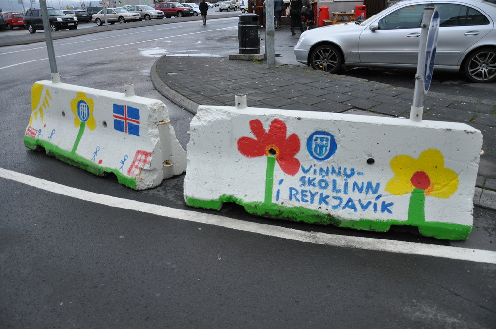 flower at the corner Reykjavík, Iceland e27182818284590141 Flickr