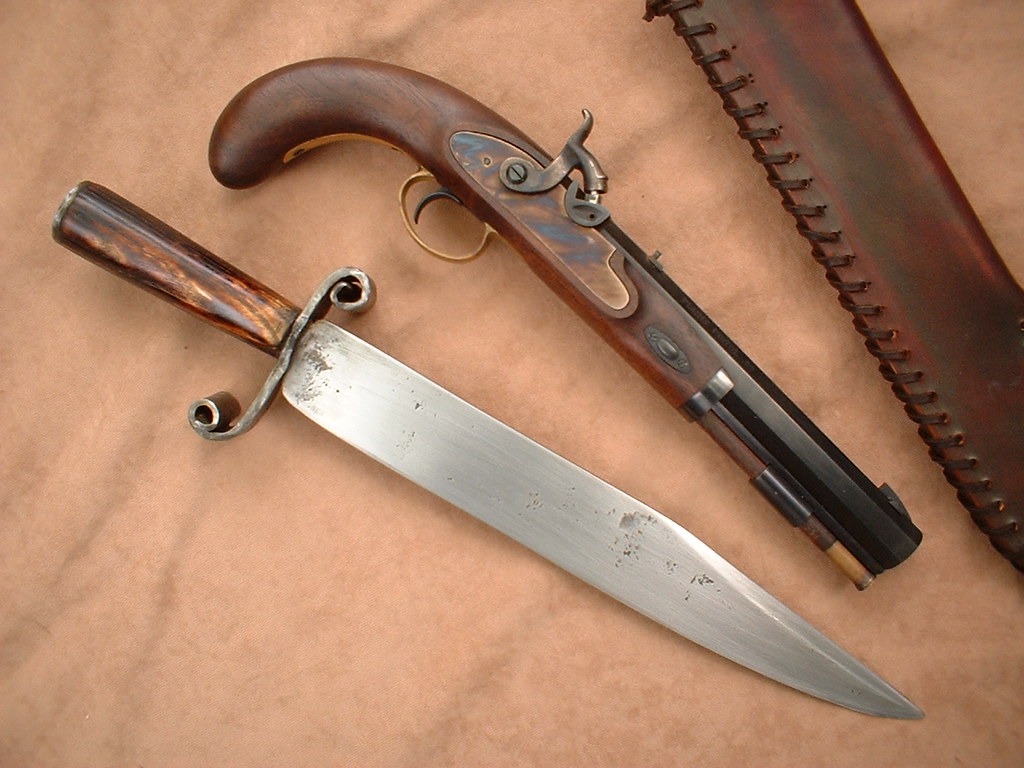 Texas Bowie knife Entirely hand from virgin 5160 st… Flickr