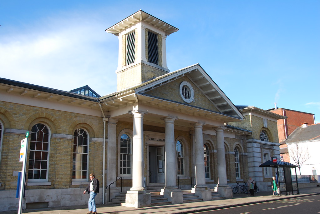 Winchester Public Library Facade Jewry Street Former Cor… Flickr
