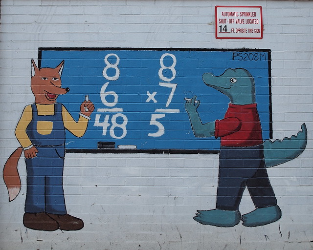PS 208 Alain Locke School Mural, Harlem, New York City a photo on