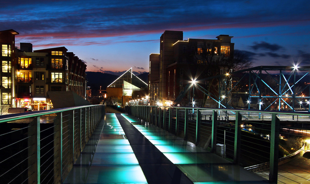 Week Twenty Seven Blue {Chattanooga's Glass Bridge} 3/20 Flickr