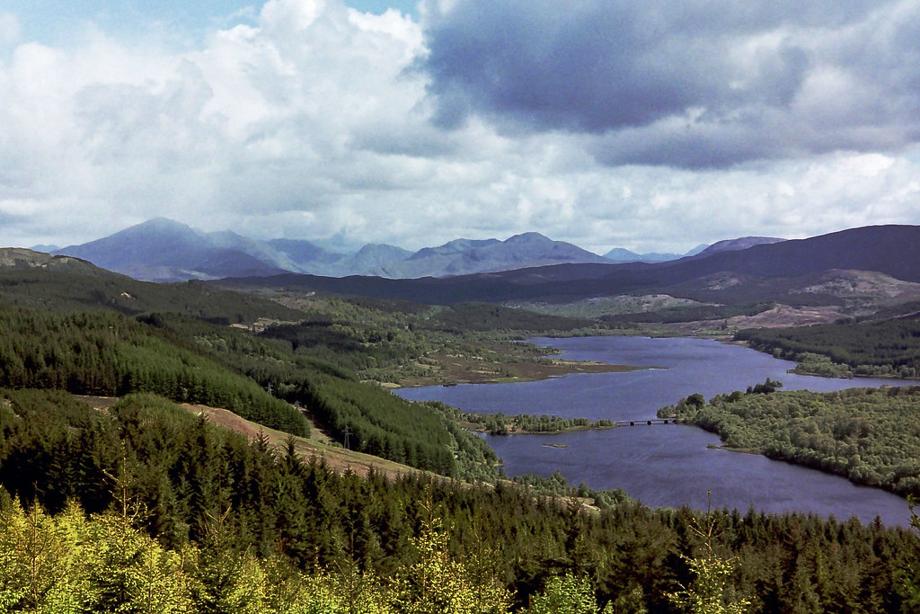 Loch Garry and Glen Garry Staying in a rented house on the… Flickr