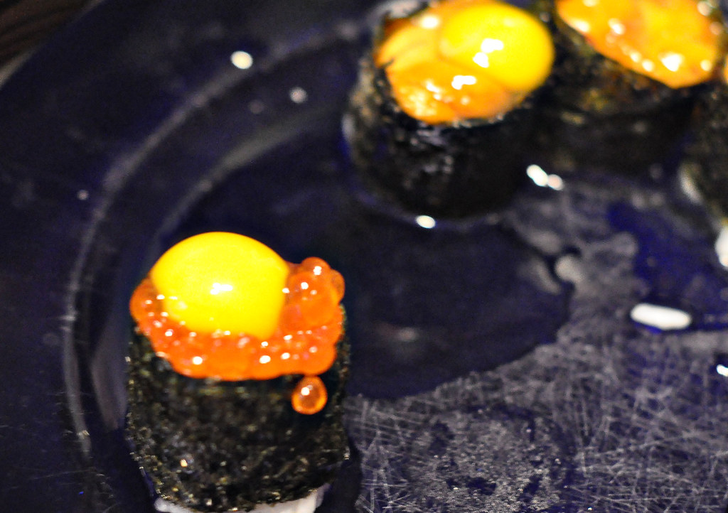 Salmon Roe with Quail Egg Kristi Sauer Flickr