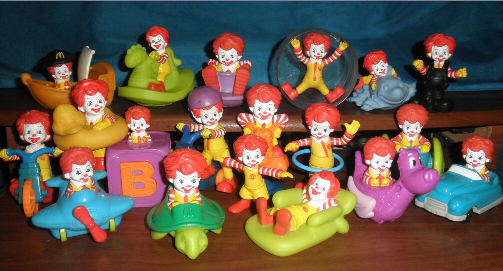Toddler Ronald McDonald Happy Meal Under 3 Toddler Toys (2… Flickr