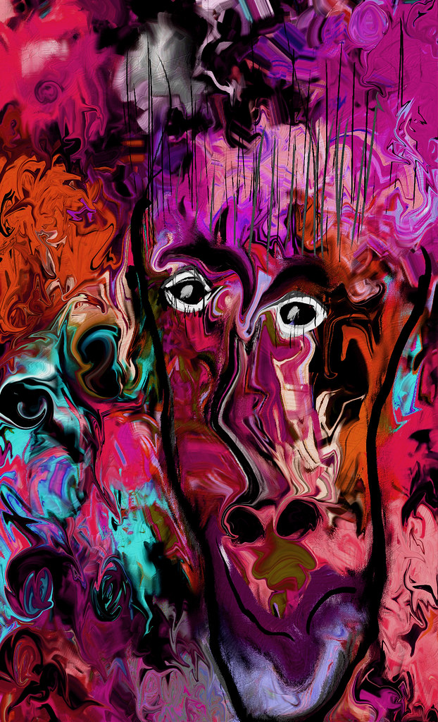 Head 417 The Candidate AR, iPad, Corel Painter, Mac BookP… Flickr