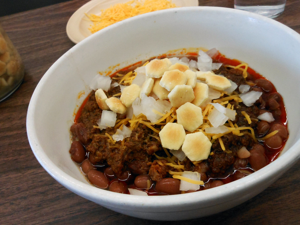 Chili John's Beef Chili & Beans Another bowlful from Chili… Flickr