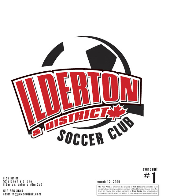Ilderton Soccer Logo design 1 Richard B Smith Flickr
