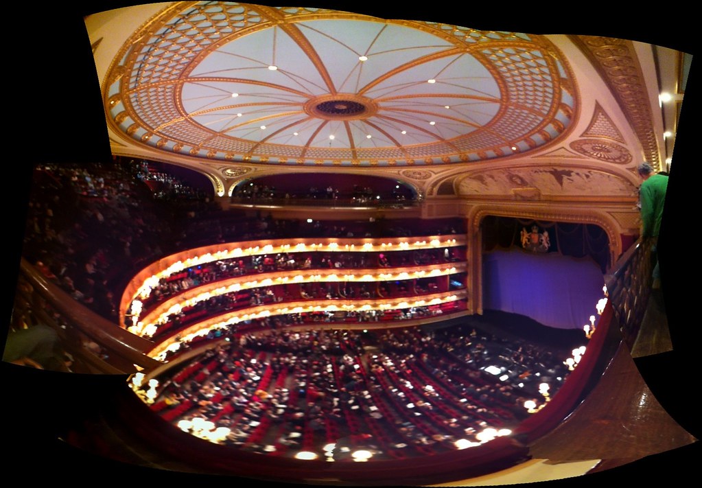 the upper slips, aka the nose bleeders of the royal opera … Flickr