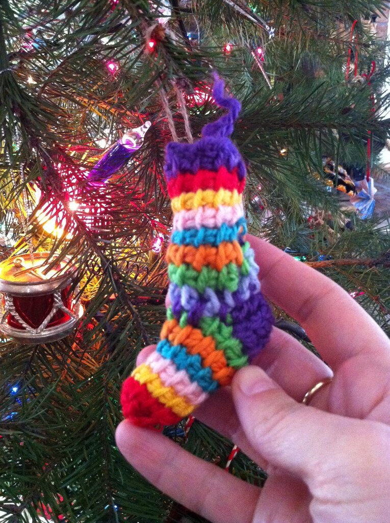 Tunisian Crochet Christmas Stocking Patterns Tunisian Crochet Christmas Stocking Family Time & a Little… Flickr