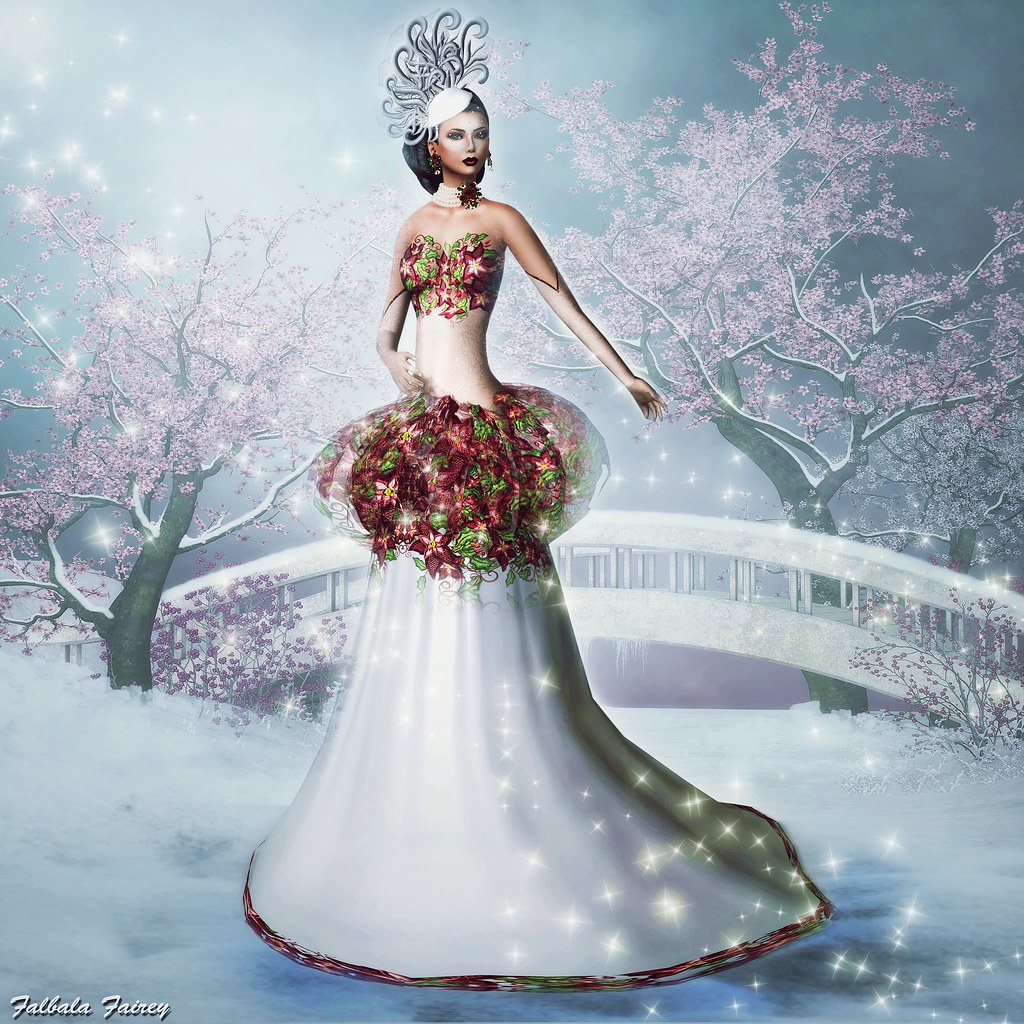 Vogue Christmas Background VoguE* Christmas Gown Limited Edition A holiday g… Flickr