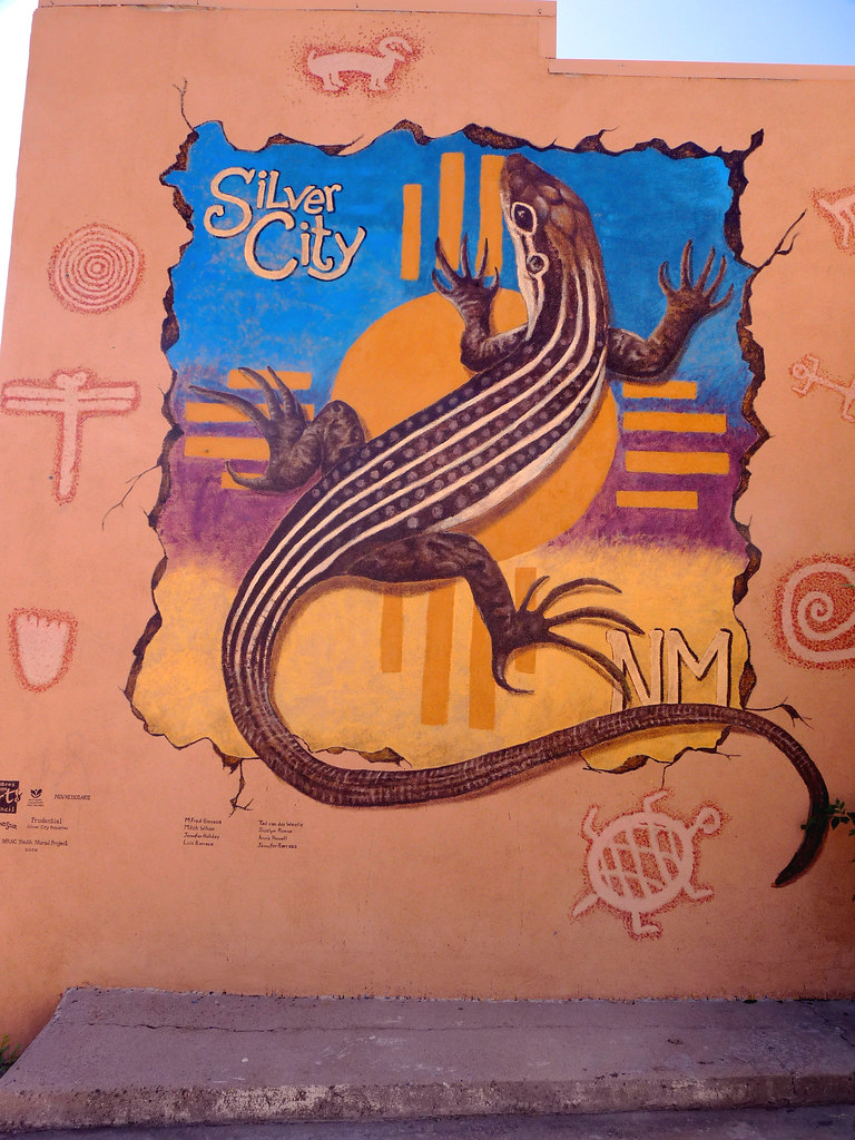 0316 New Mexico, Silver City, Wall Mural Colin Grayson Flickr