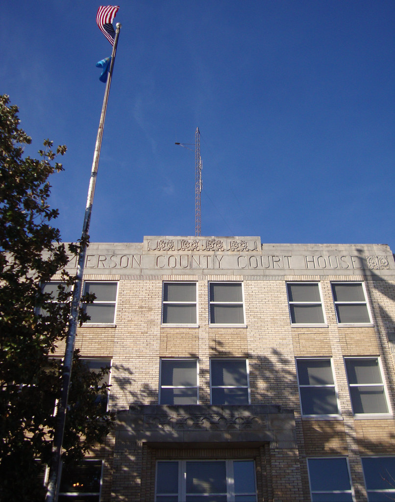 Jefferson County Courthouse Detail (Waurika, Oklahoma) Flickr