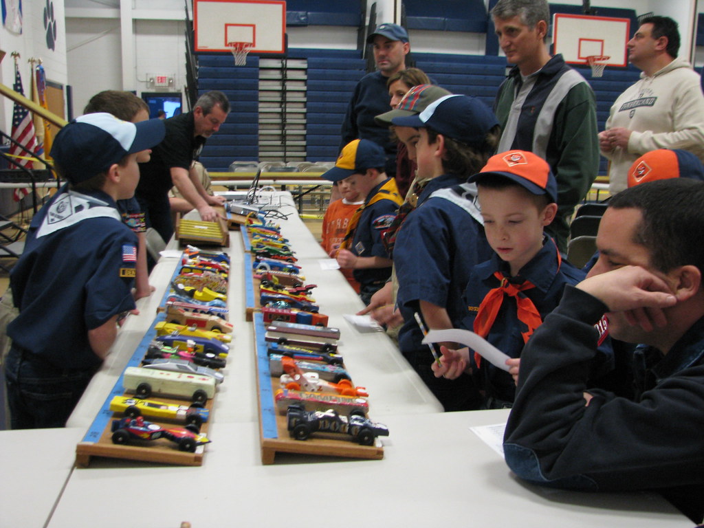 2012 Pinewood Derby Clark's 1st Pinewood Derby. Sarah Flickr