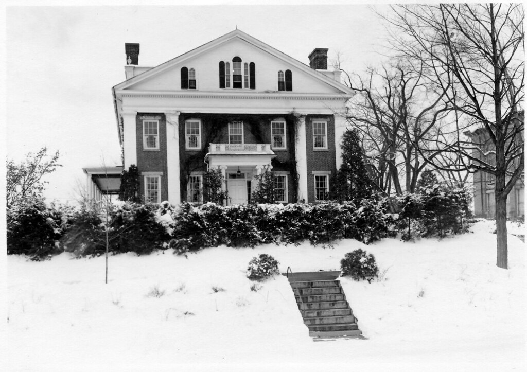 President's House1941 Front exterior view of the President… Flickr