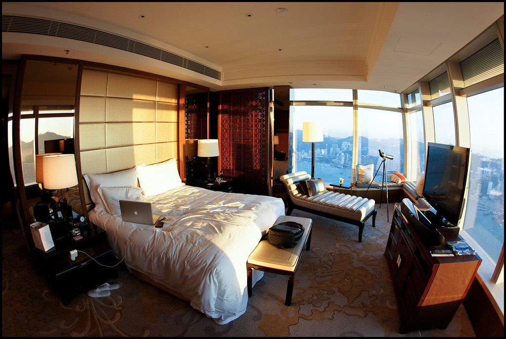 RitzCarlton Hong Kong The master bedroom area of the 1300… Flickr