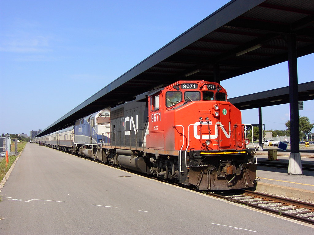 American Orient Express passenger train Ottawa, Ontario Ca… Flickr