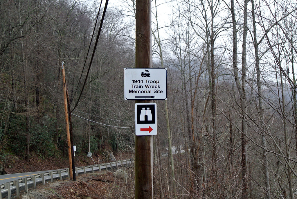 Scene of the 1944 L&N Troop Train Wreck near Jellico, Tenn… Flickr