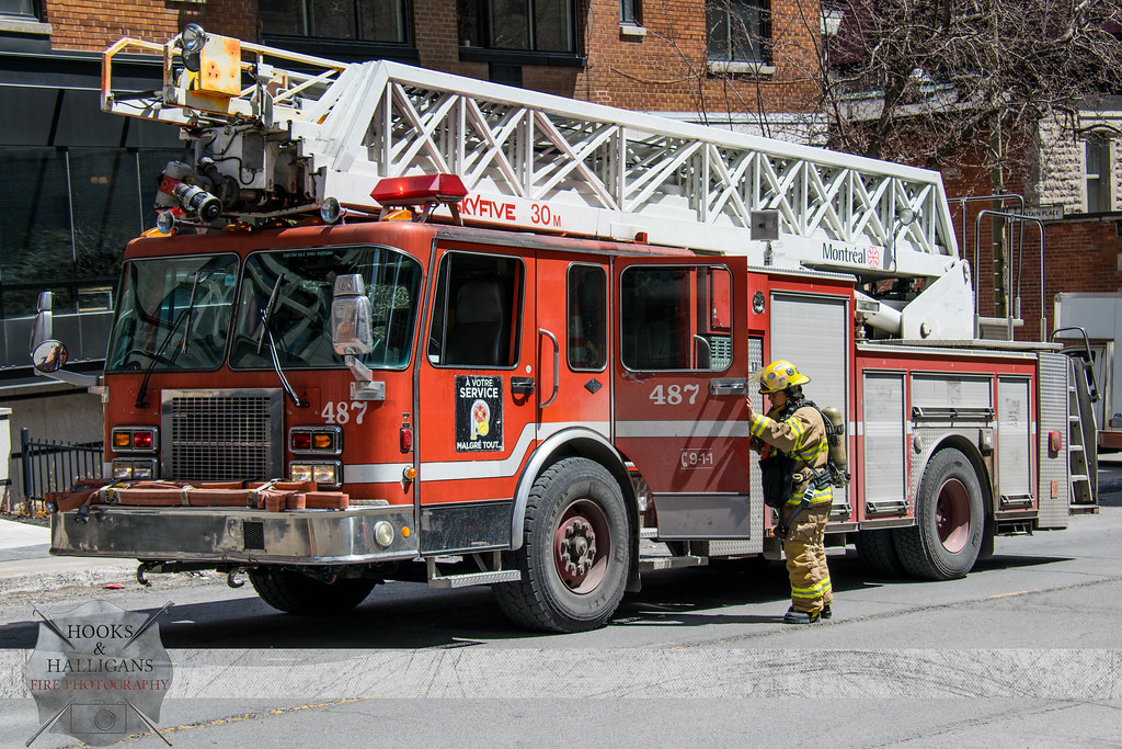 Montreal Fire 487 (As 425) Montreal Fire Department (Ser… Flickr