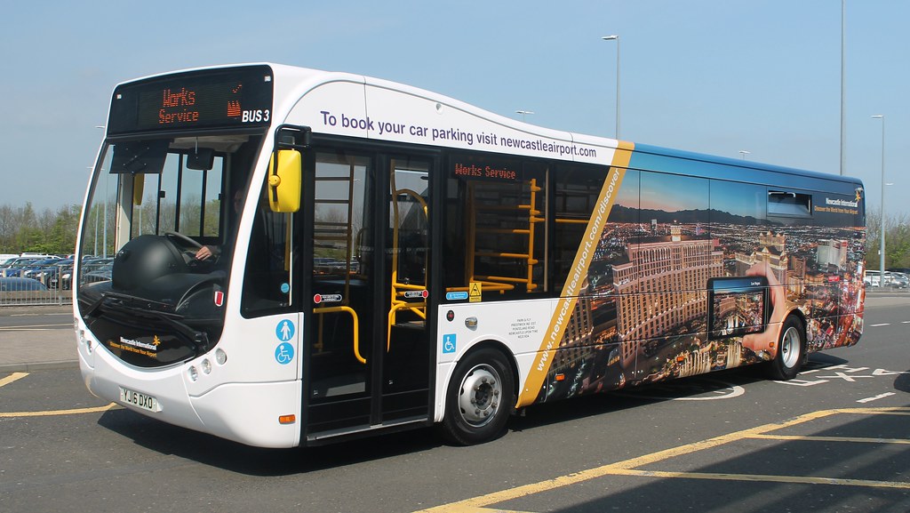 Park & Fly Newcastle Airport BUS 3 YJ16DXO Optare Metroci… Flickr