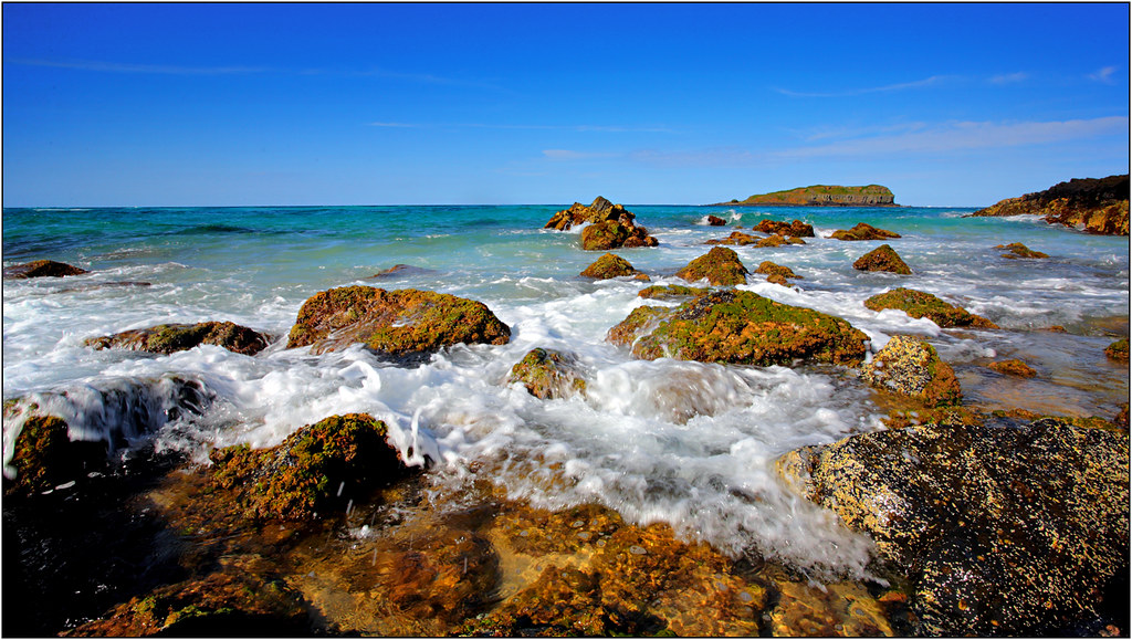 Fingal Beach Fingal beach, Victoria, Australia. Lovely bea… Flickr