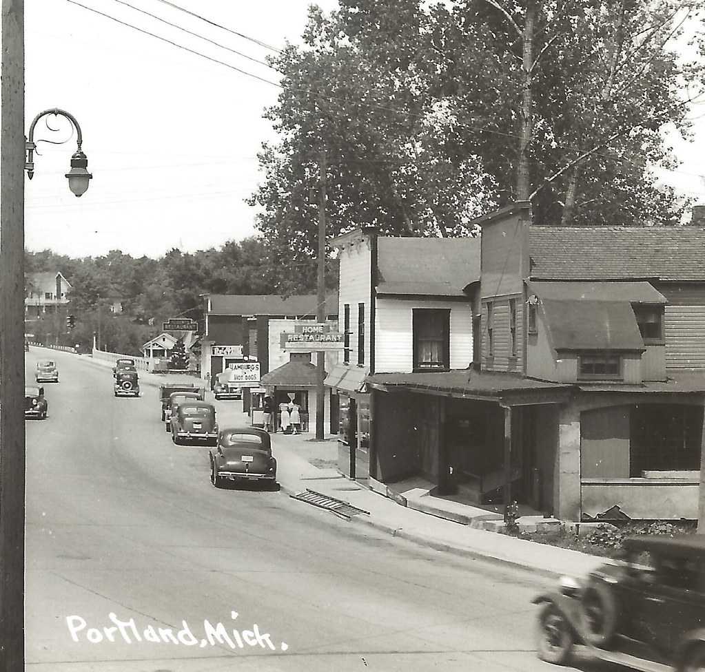 SW Portland MI RPPC Downtown Stores Businesses RESTAURANTS… Flickr