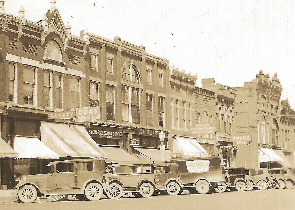 SW Ithaca MI RPPC 1920s Downtown Stores Businesses RASORS … Flickr