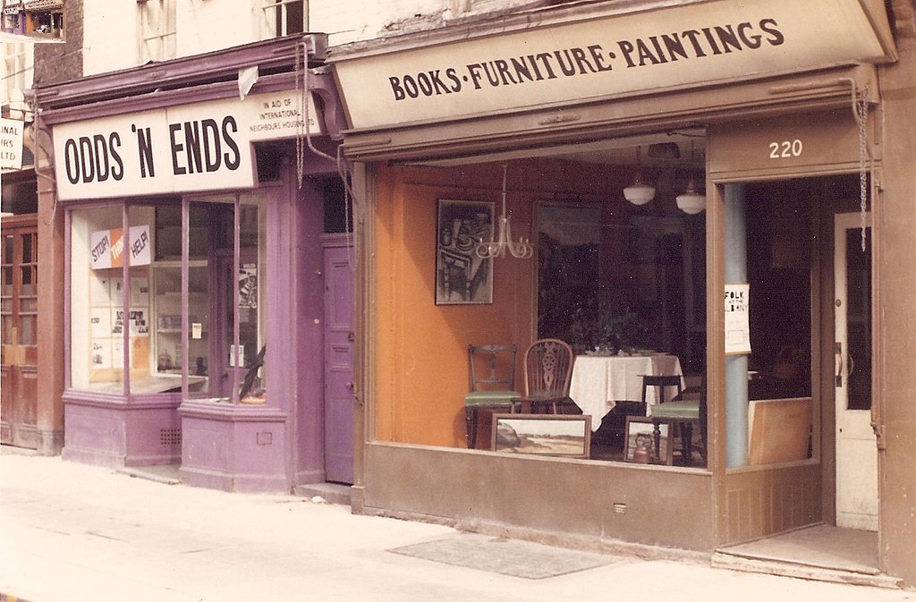 Shop fronts early 70's Possibly Notting Hill gate Flickr