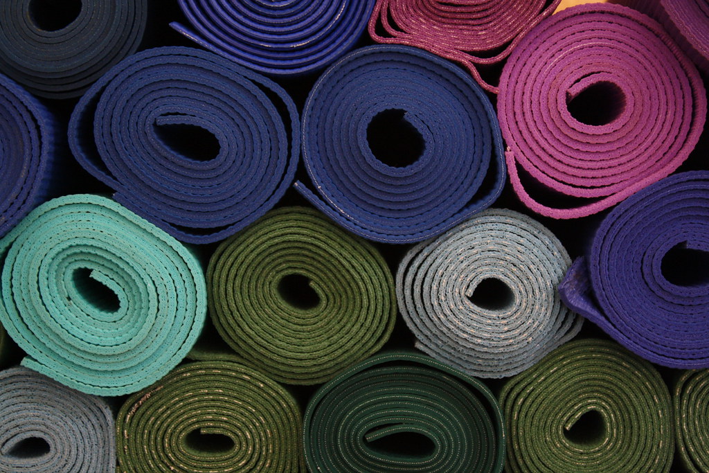 Yoga mats Laya Ross Flickr