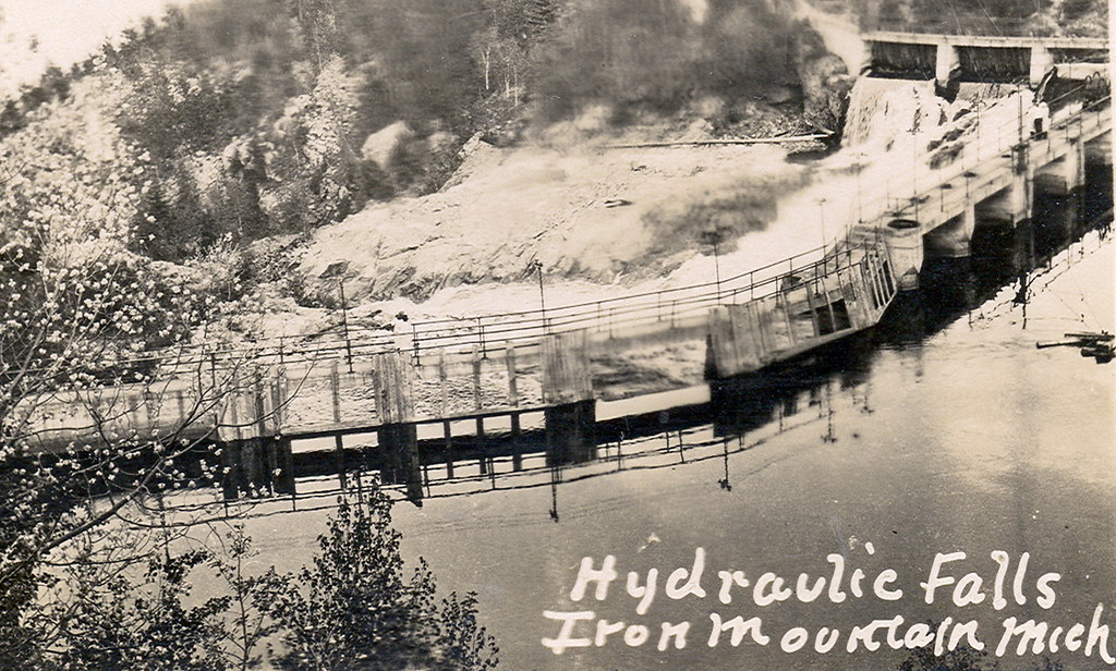UP Iron Mountain MI INDUSTRY Unusual View at the Ford Hydr… Flickr