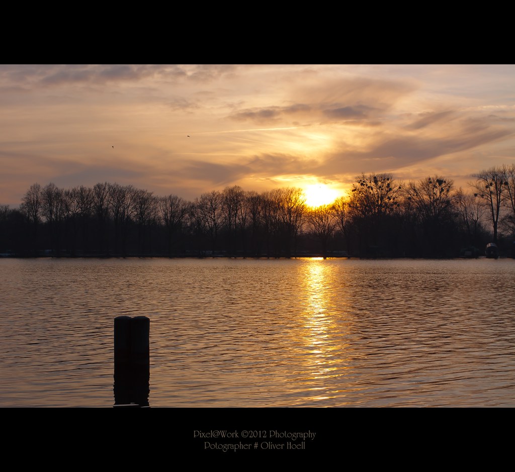 sunset in january .. . All photos copyrighted © by th… Flickr
