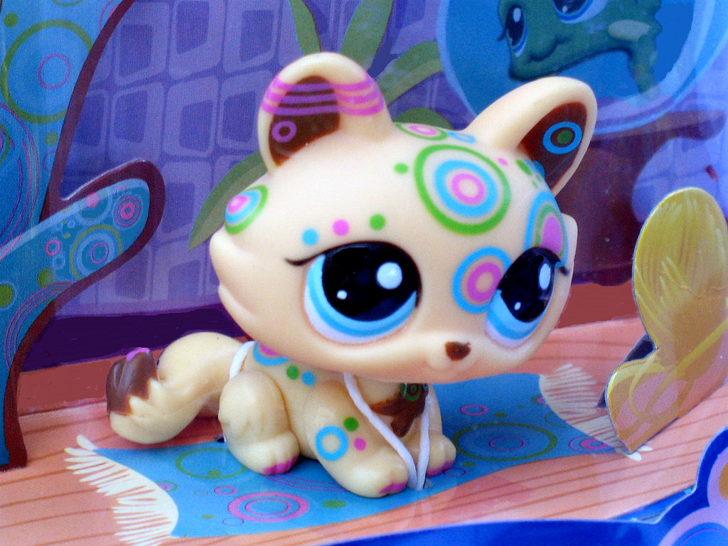 LPS Cat Littlest Pet Shop 2" bobblehead figurine by Hasbr… Flickr