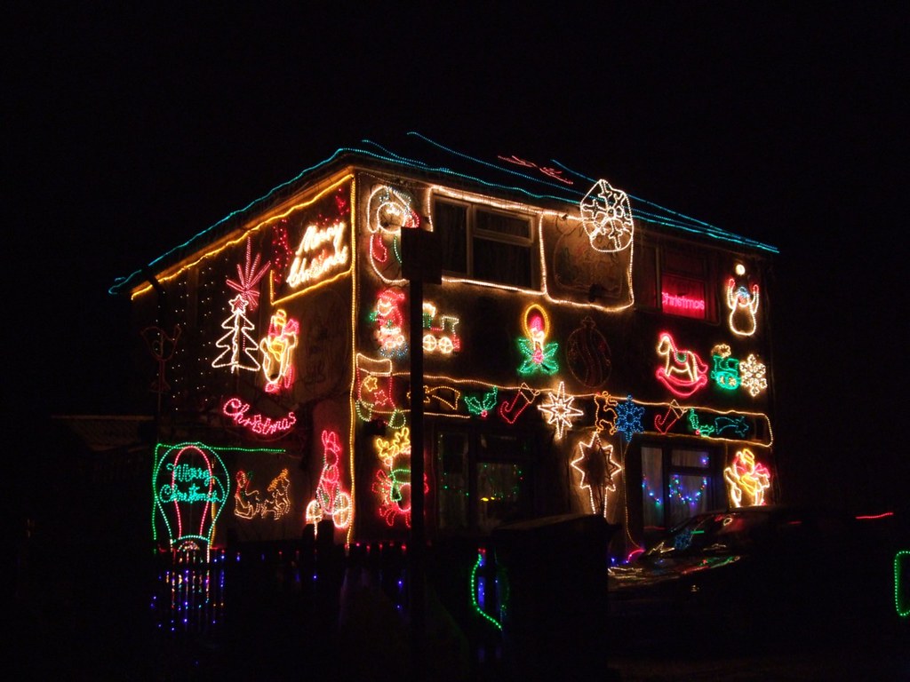 Chelmsford, Kings Road Christmas House Lights 2011 Flickr