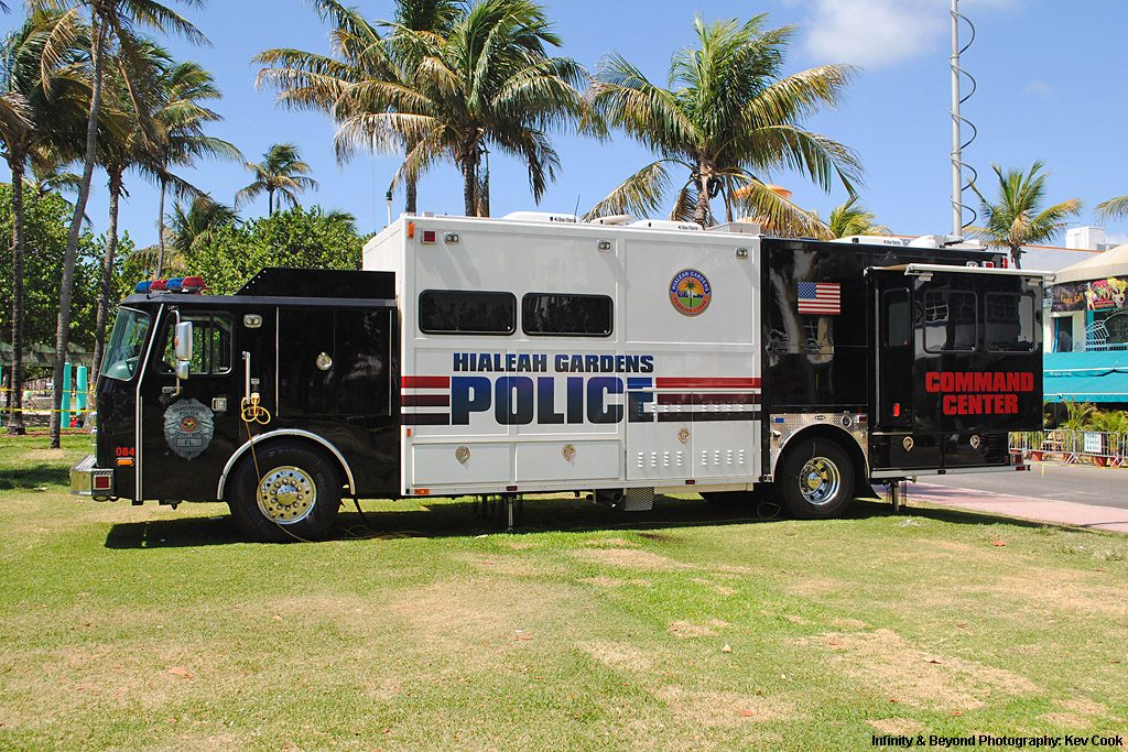 Hialeah Gardens Police Mobile Command Center. Lummus Park,… Flickr