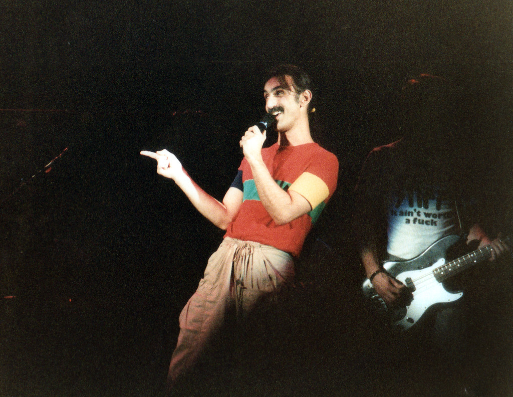 Frank Zappa, Hammersmith Odeon, Sept 1984 24th or 25th Sep… Flickr