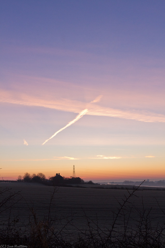 Dawn seen from Hathern Road, Shepshed February 2012 Flickr