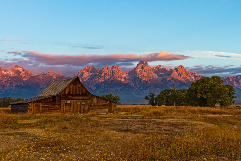 Mormon Row Sunrise Digital Prints Prints