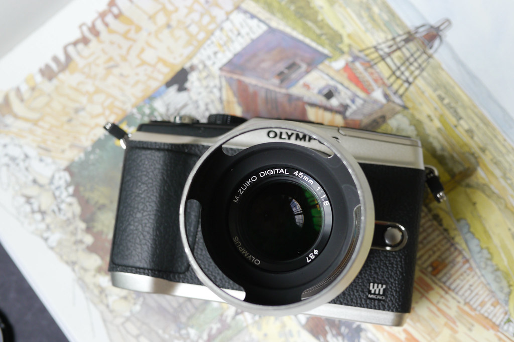 Vented Lens Hood for the Olympus 45mm f/1.8 lens a photo on Flickriver