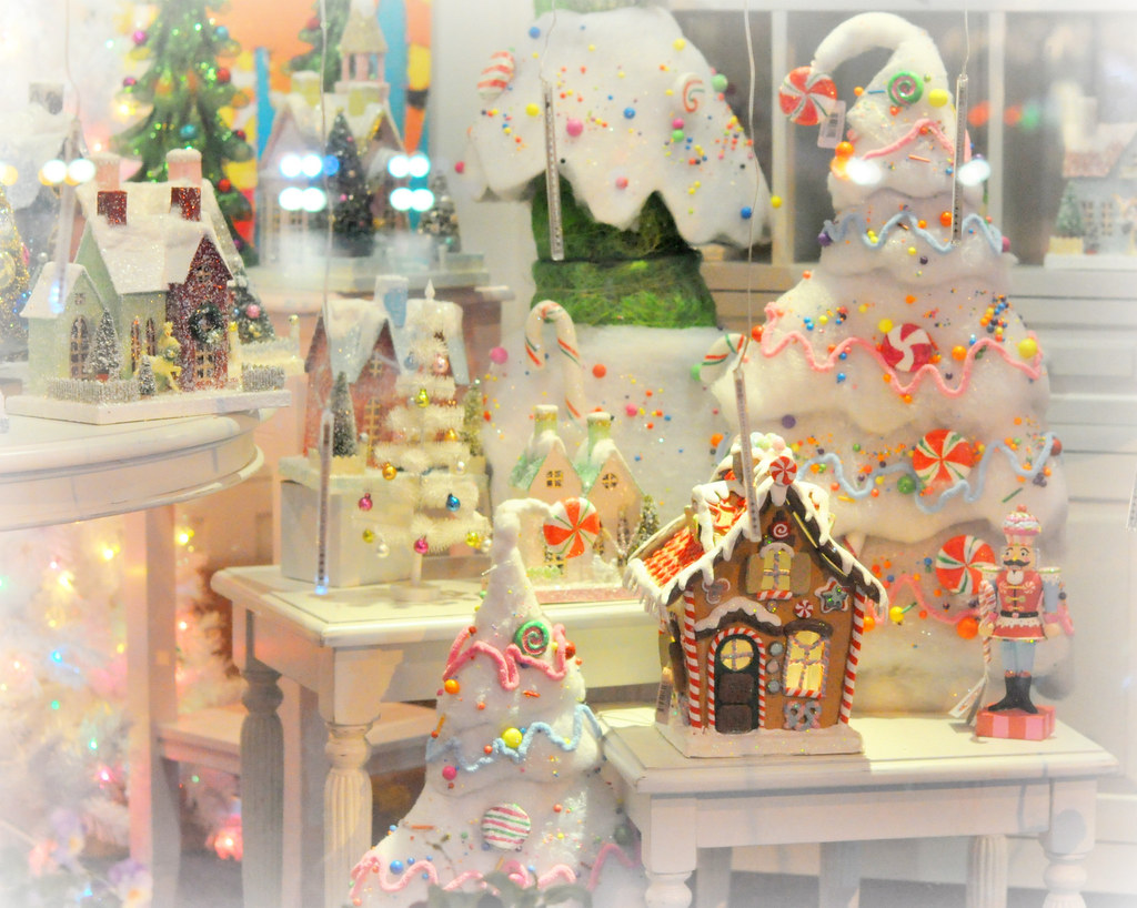 Cotton Christmas trees pearlsandprose Flickr