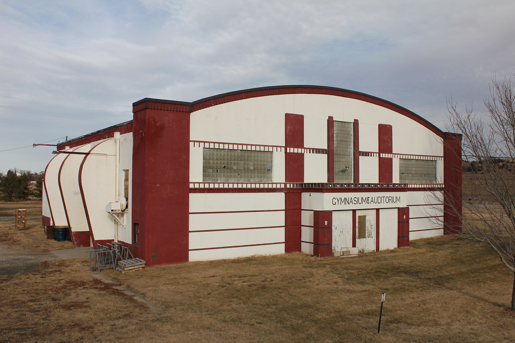 School Gymnasium & Auditorium Holly Springs, IA Tom McLaughlin Flickr