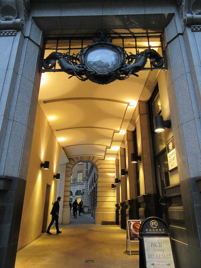 Adams Court Just off Old Broad Street, in the City of Lond… It's No