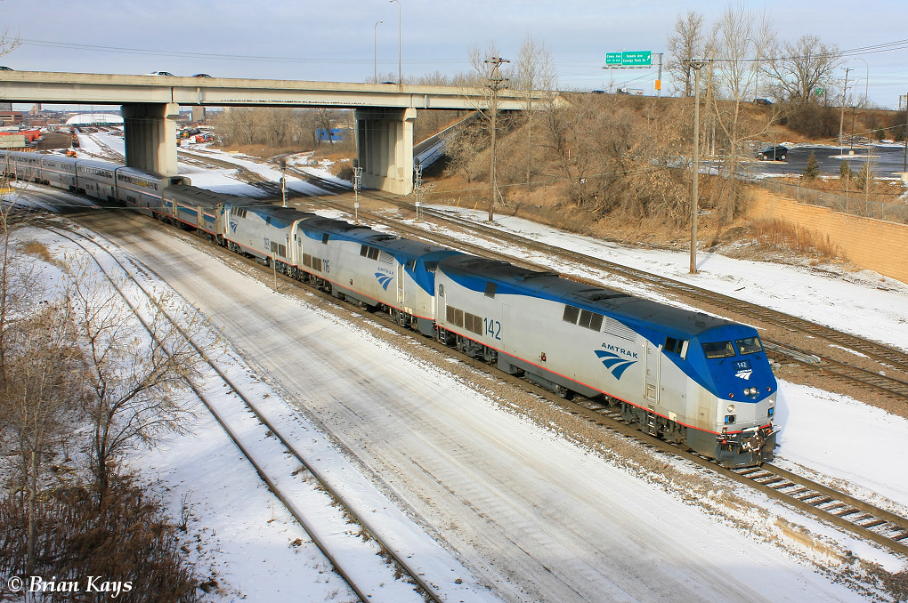 Empire Builder 8 St. Paul, MN The Empire Builder glides… Flickr