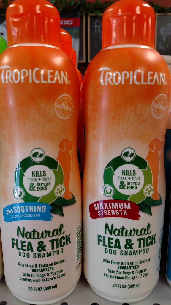 Tropiclean flea and tick natural shampoos Kerry Michaels Flickr