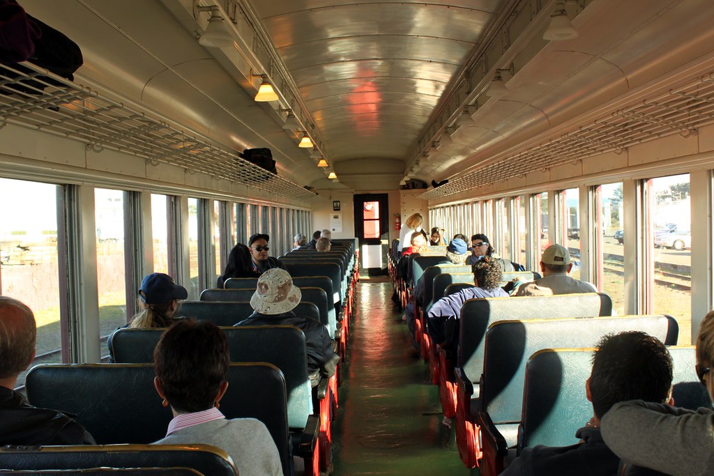 Skunk Train Inside Passenger Car Mendocino County, Califor… Thank