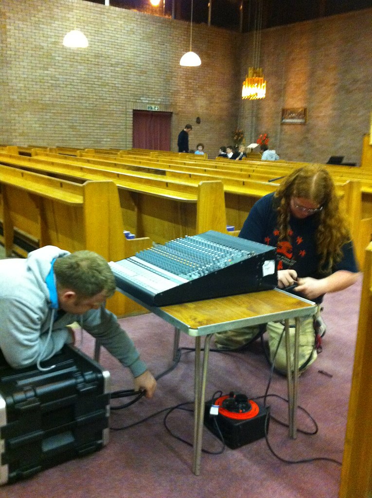 Team bagpipe surround recording Pete, Baxter and Paul star… Flickr