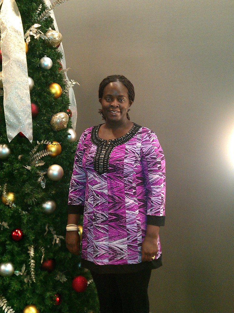 Audrey Musimenta Outside Chicago's African Diaspora Market… Flickr