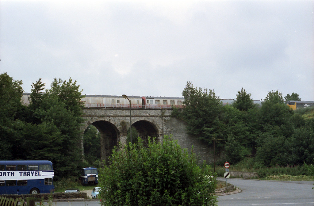 Whaley Road Bridge Langwith August 1986 A class 31 loco pr… Flickr