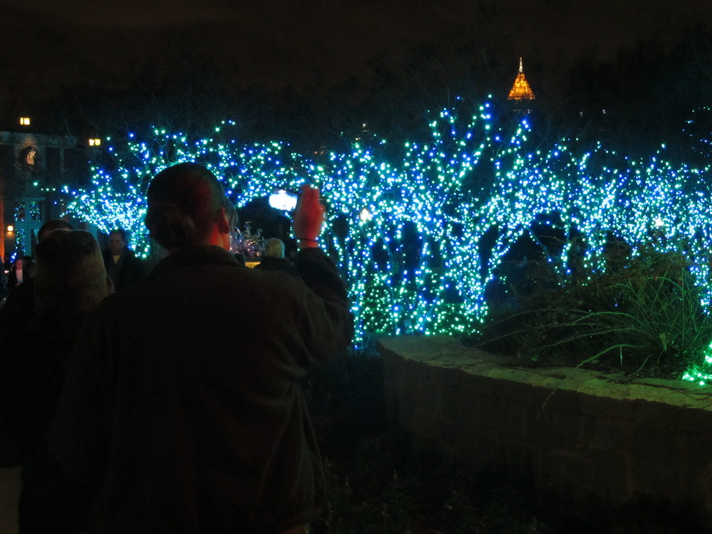 Blue Lights, Big City (03) Downtown Atlanta looms over… Flickr
