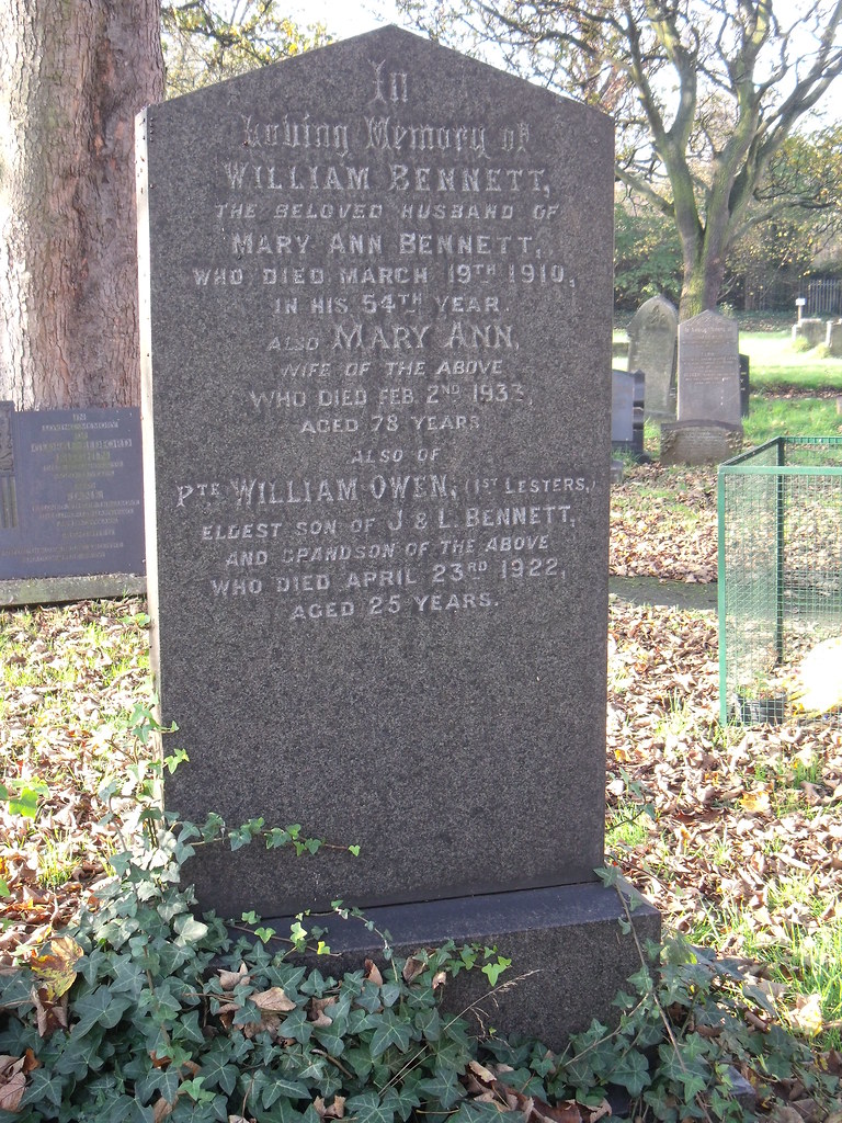 Welford Rd WW1 died of wounds Flickr