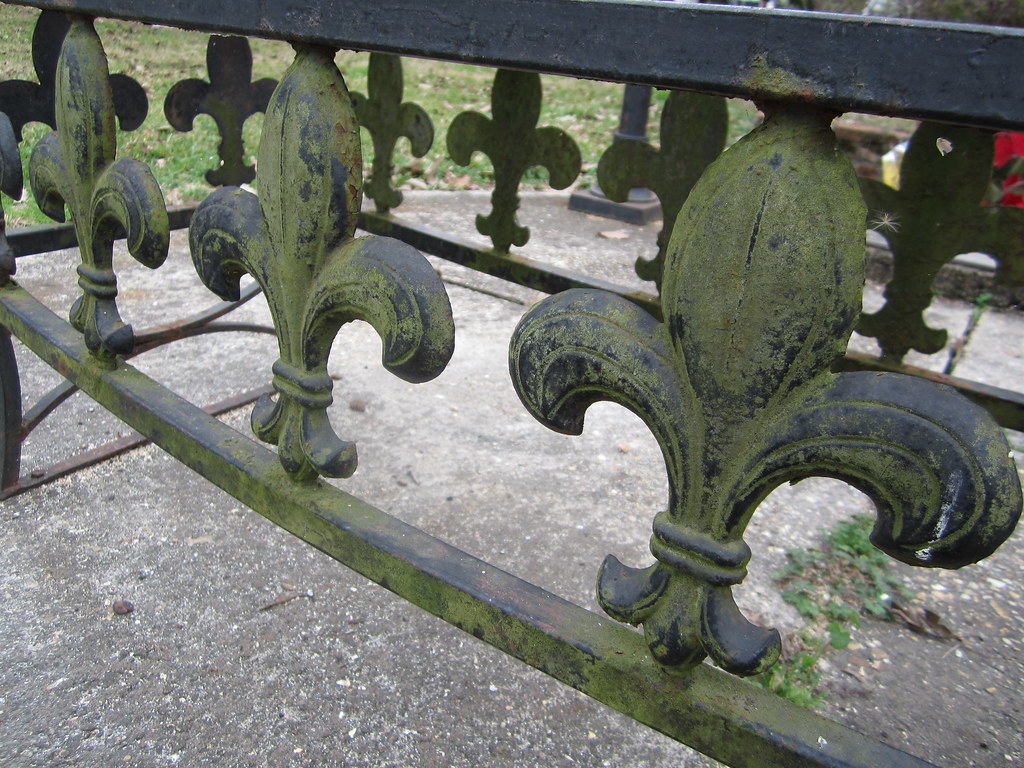 wrought iron fleur de lis Kim Forman Flickr