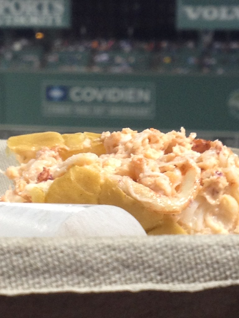 Fenway Park A lobster roll at Fenway Park. apardavila Flickr